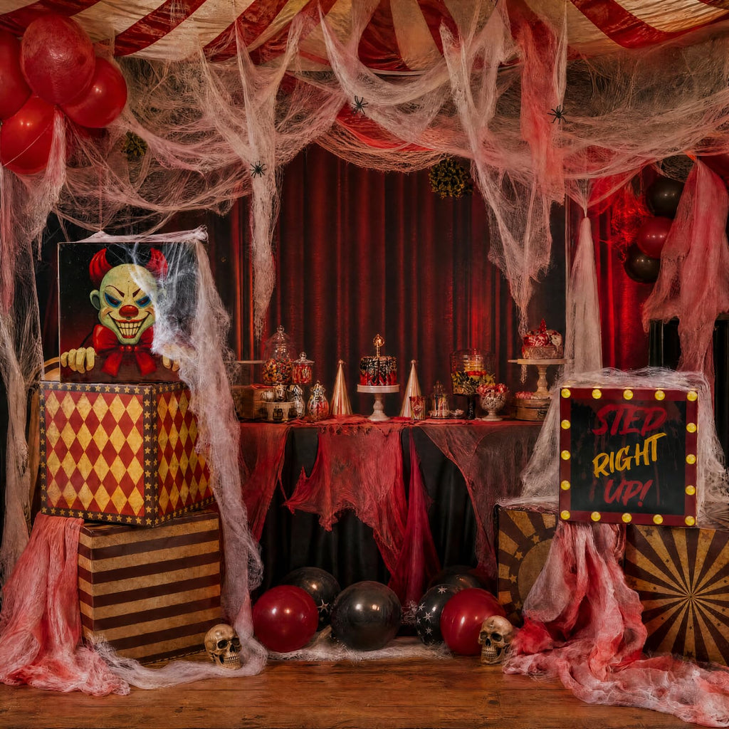 8 Pcs Halloween Clown Box C918
