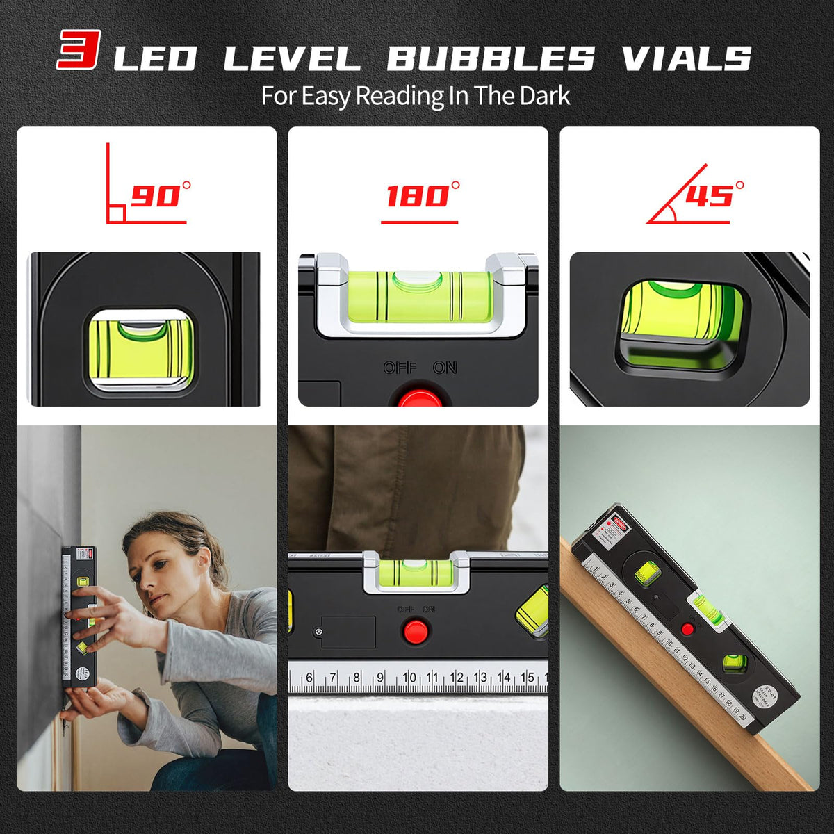 4-in-1 Laser Level with Tripod Magnetic H65158