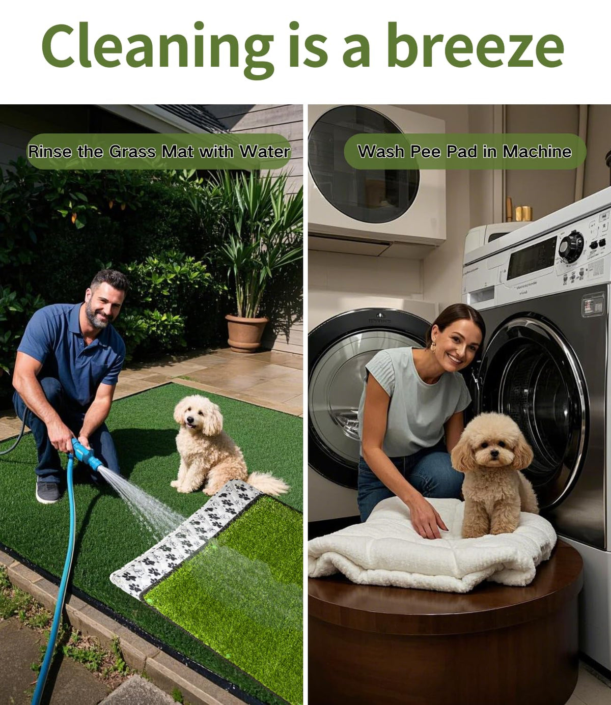 Reusable Washable Grass Pad for Dogs A71868
