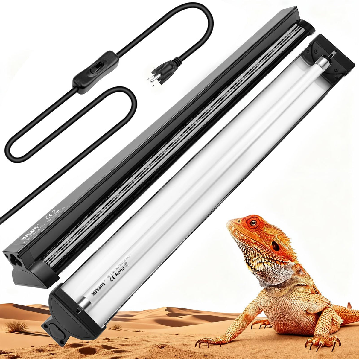 24W 10.0 UVB Reptile Light Kit T9065