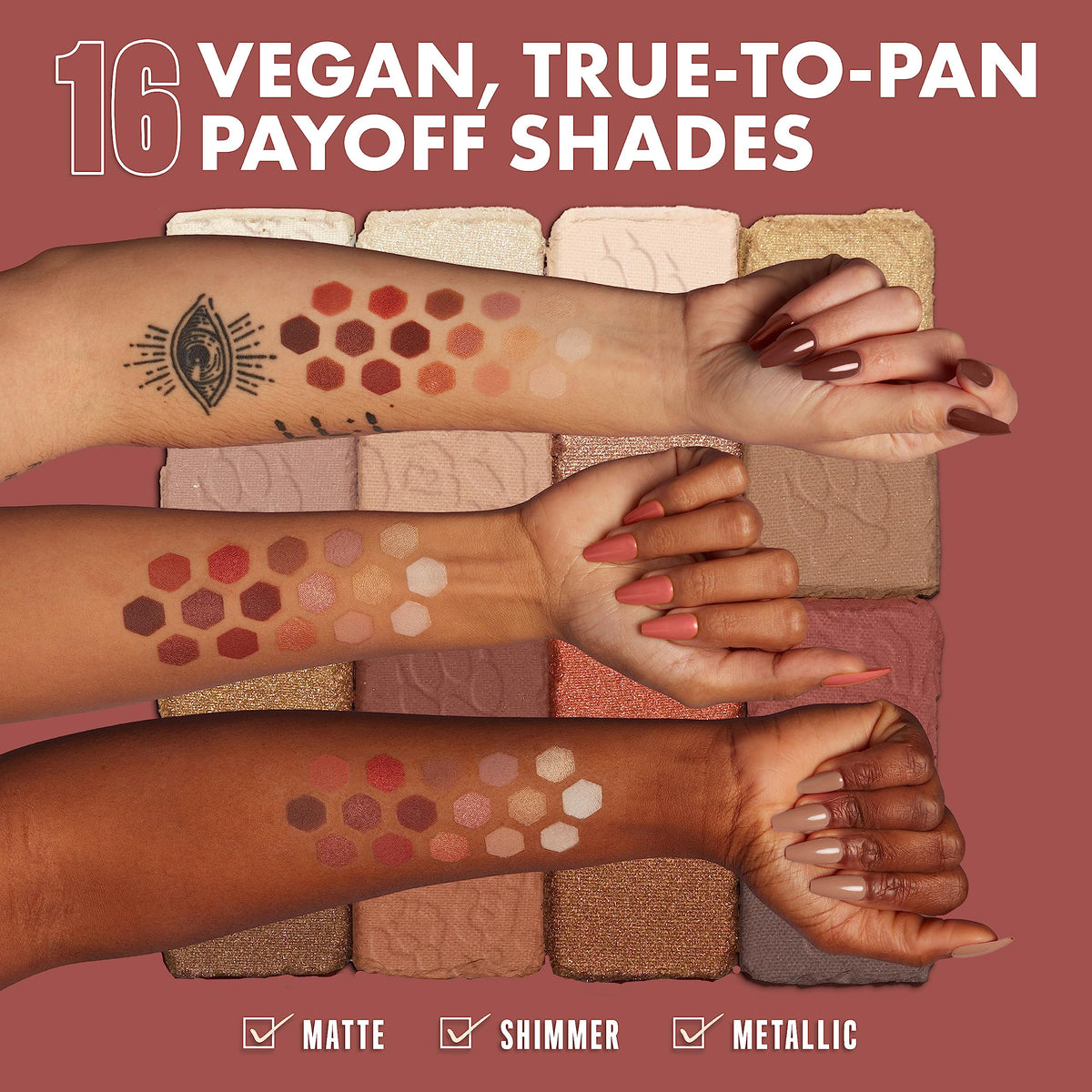 Warm Neutrals Eyeshadow Palette S637495
