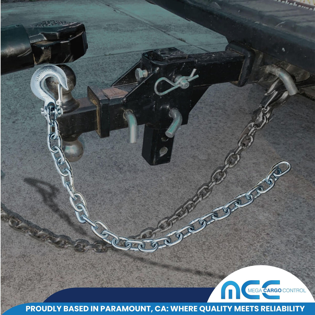 3/8" x 37" Grade 43 Safety Chain with Clevis Slip Hook Y326319