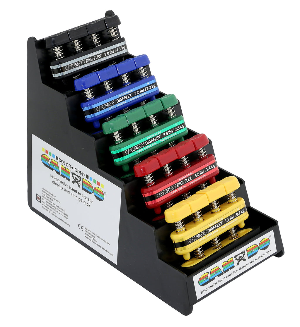 Hand and Finger Exerciser 5 Piece Set X-Light - X-Heavy Resistance T1869