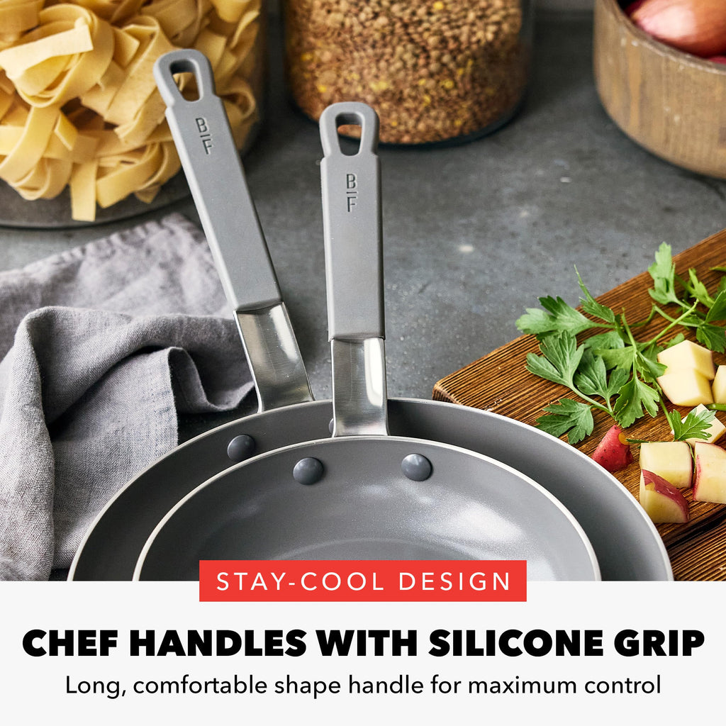 Stainless Steel 12 Piece Nonstick Cookware Set S543231
